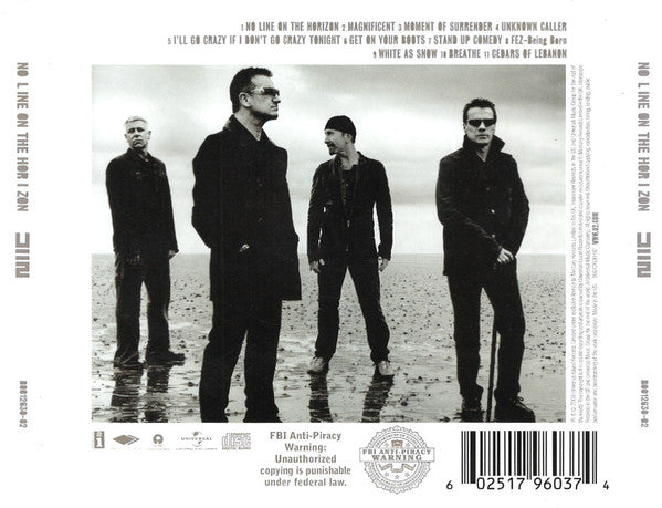 U2 - No Line On The Horizon (CD) | Near Mint (NM) Near Mint (NM)--