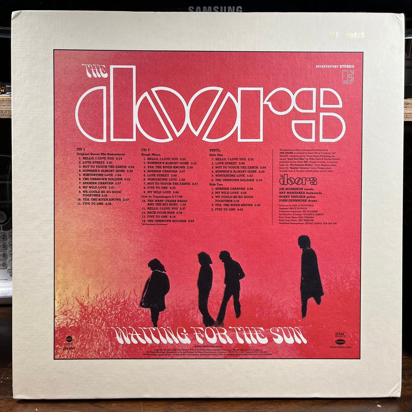 The Doors - Waiting For The Sun (VINYL & 2xCD) | Near Mint (NM) Excellent (EX)-