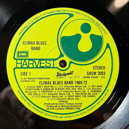 Climax Blues Band - 1969 / 1972 (VINYL) | Near Mint (NM) Near Mint (NM)--