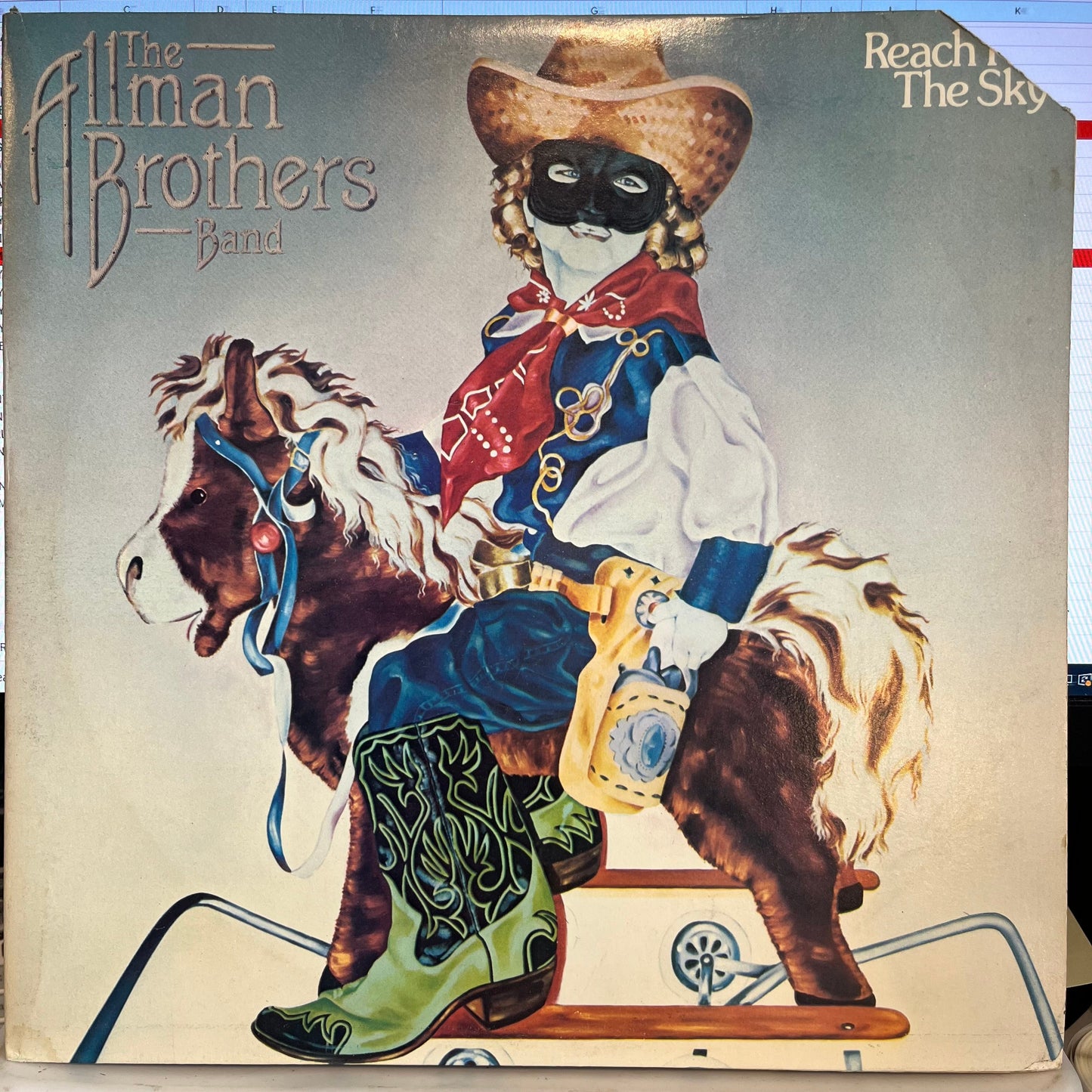 The Allman Brothers Band - Reach For The Sky *SANTA MARIA* | Near Mint (NM) Excellent (EX)-