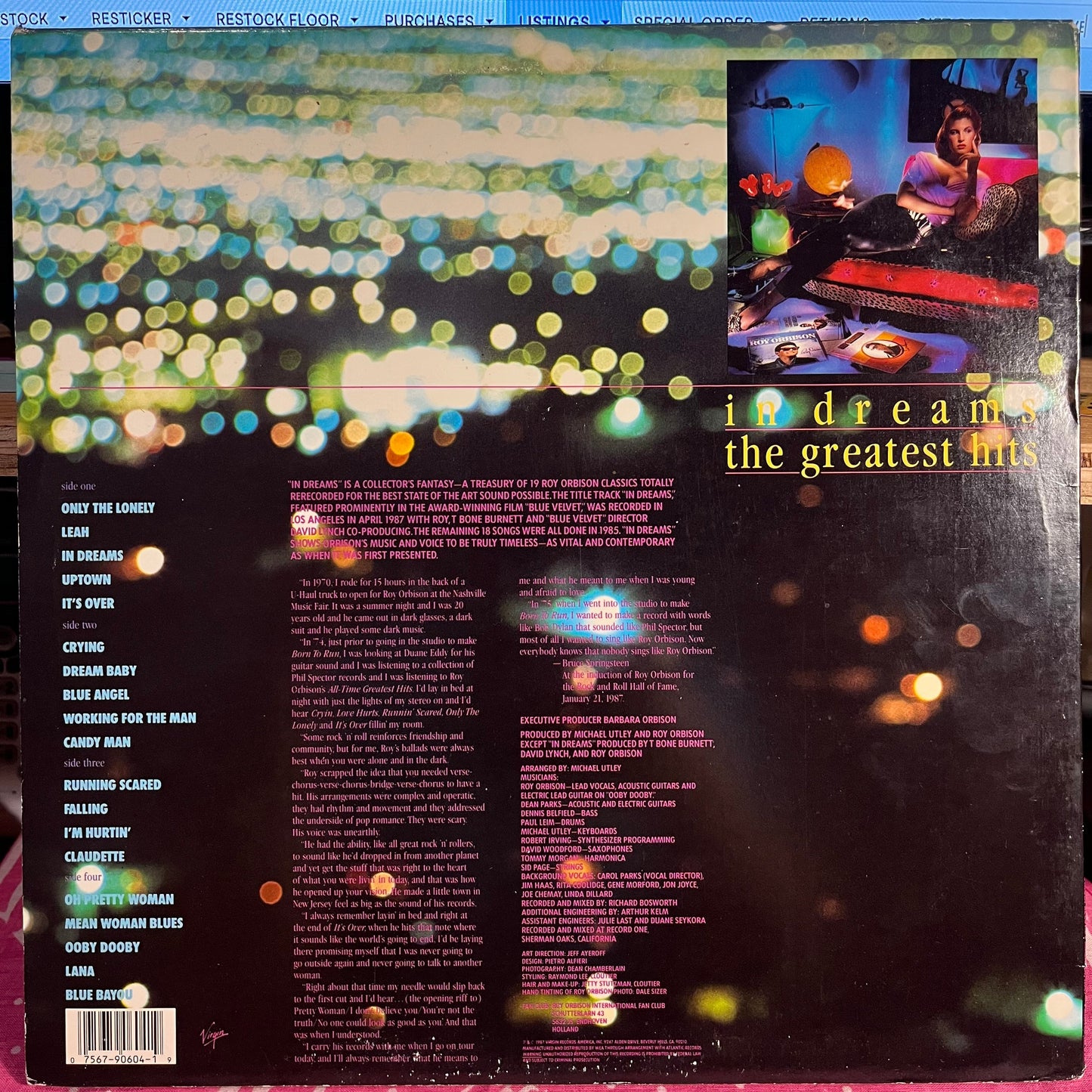 Roy Orbison - In Dreams: The Greatest Hits | Near Mint (NM) Near Mint (NM)-