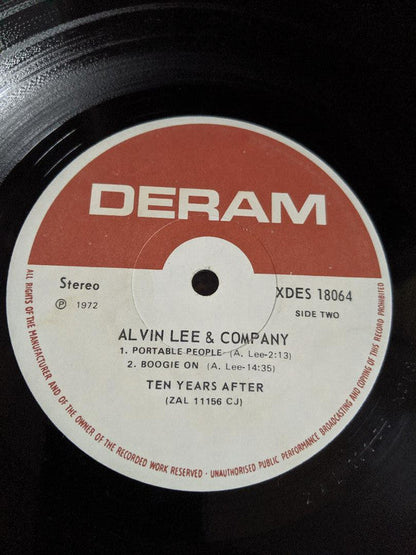 Ten Years After - Alvin Lee & Company *CJ - JACKSONVILLE* | Near Mint (NM) Excellent (EX)--