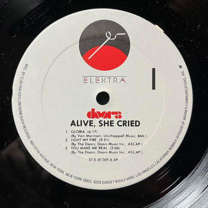 The Doors - Alive, She Cried (VINYL) | Near Mint (NM) Excellent (EX)-