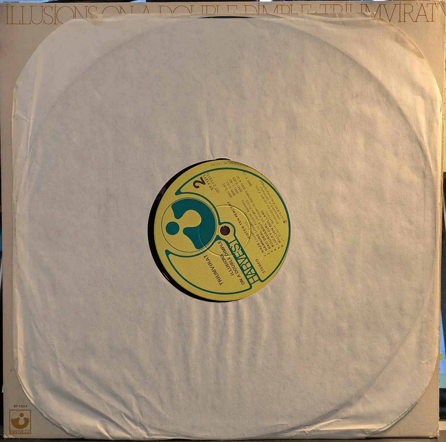 Triumvirat - Illusions On A Double Dimple (VINYL) | Near Mint (NM) Excellent+ (EX+)-