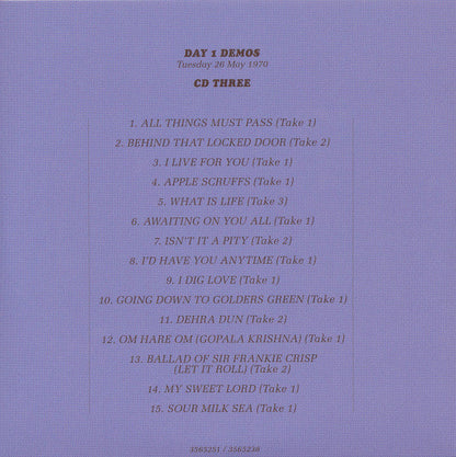 George Harrison - All Things Must Pass (50th Anniversary) (CD BOX SET) | Near Mint (NM) Near Mint (NM)--