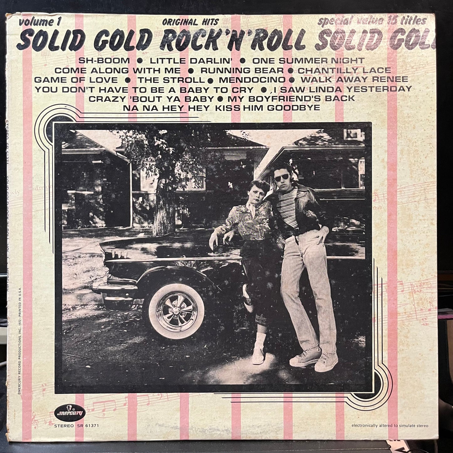 Various - Solid Gold Rock 'N' Roll Volume 1 (VINYL LP MERCURY SR 61371) | Near Mint (NM or M-) Very Good Plus (VG+)--