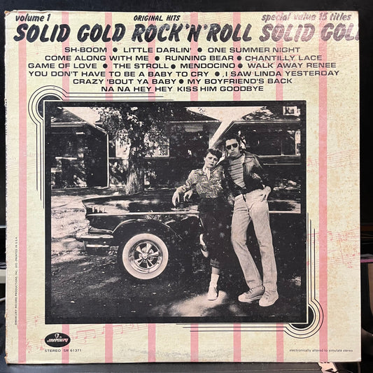 Various - Solid Gold Rock 'N' Roll Volume 1 (VINYL LP MERCURY SR 61371) | Near Mint (NM or M-) Very Good Plus (VG+)--