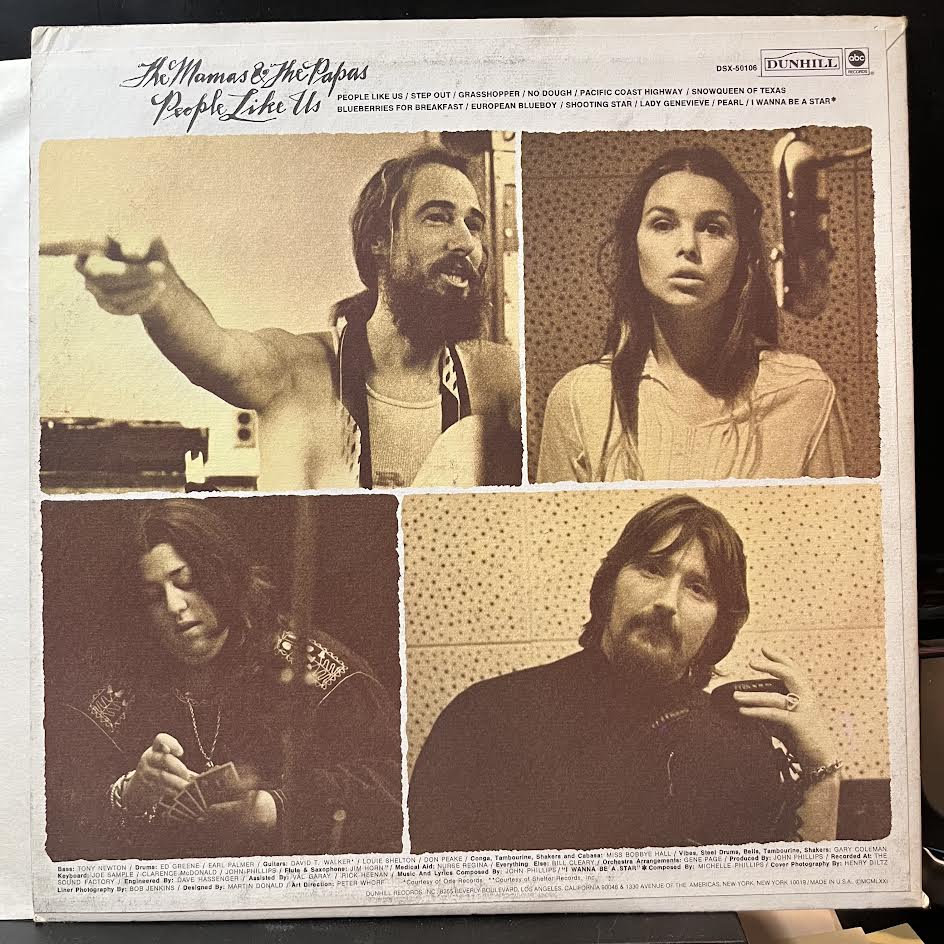 The Mamas & The Papas - People Like Us (VINYL) | Near Mint (NM) Very Good Plus (VG+)-