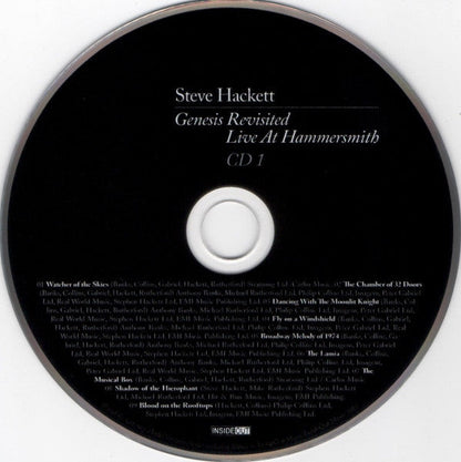 Steve Hackett - Genesis Revisited: Live At Hammersmith (3xCD / 2xDVD) | Near Mint (NM) Near Mint (NM)--