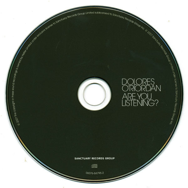 Dolores O'Riordan - Are You Listening? (CD) | Near Mint (NM) Near Mint (NM)-