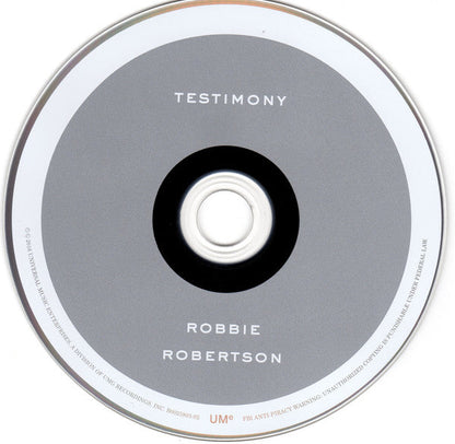 Robbie Robertson - Testimony (CD) | Near Mint (NM) Near Mint (NM)-