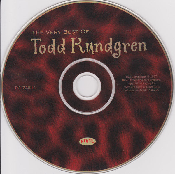 Todd Rundgren - The Very Best Of Todd Rundgren (CD) | Near Mint (NM) Excellent (EX)--