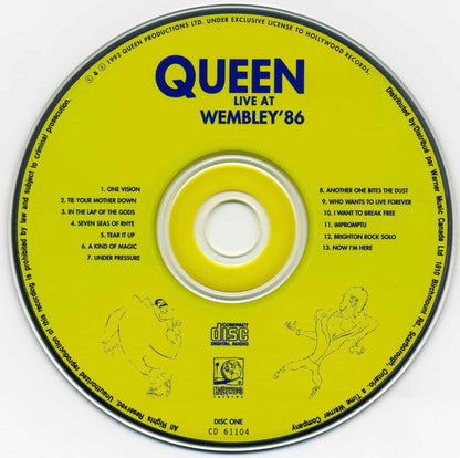 Queen - Live At Wembley '86 (2xCD) | Near Mint (NM) Excellent+ (EX+)--
