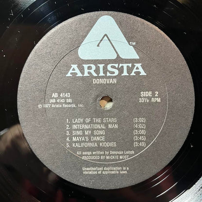 Donovan - Donovan (VINYL) | Near Mint (NM) Excellent (EX)-