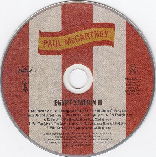 Paul McCartney - Egypt Station (Explorer's Edition) (CD) | Near Mint (NM) Near Mint (NM)-