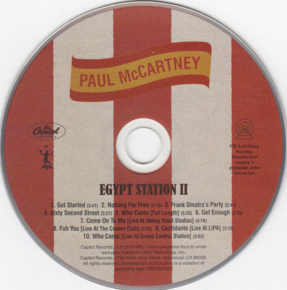 Paul McCartney - Egypt Station (Explorer's Edition) (CD) | Near Mint (NM) Near Mint (NM)-