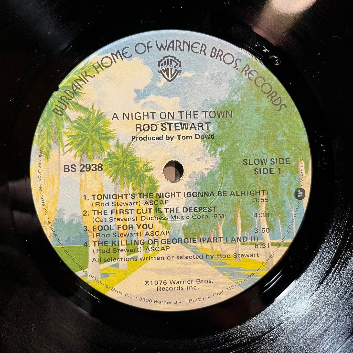 Rod Stewart - A Night On The Town (VINYL LP WARNER BROS. BS 2938 1976) | Near Mint (NM or M-) Excellent (EX)--