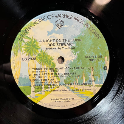 Rod Stewart - A Night On The Town (VINYL LP WARNER BROS. BS 2938 1976) | Near Mint (NM or M-) Excellent (EX)--
