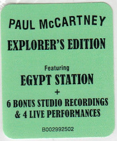 Paul McCartney - Egypt Station (Explorer's Edition) (CD) | Near Mint (NM) Near Mint (NM)-