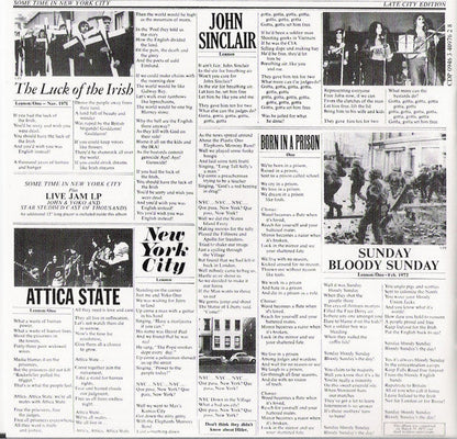 John Lennon & Yoko Ono - Some Time In New York City *CD* | Near Mint (NM) Near Mint (NM)-