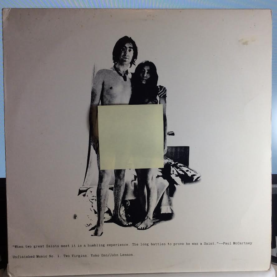 John Lennon & Yoko Ono - Unfinished Music No. 1: Two Virgins (VINYL) | Near Mint (NM) Excellent+ (EX+)-