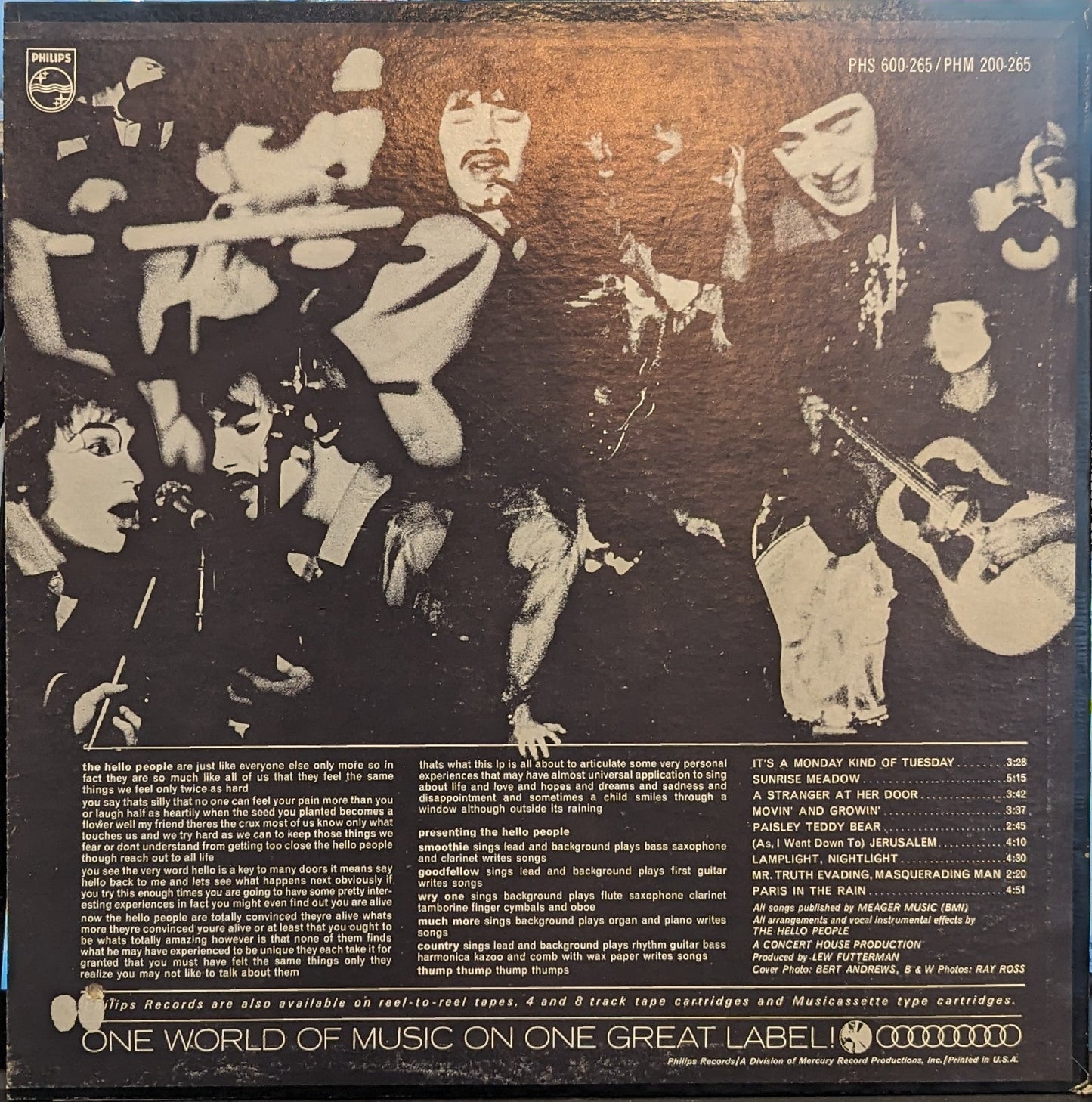 Hello People - The Hello People *STEREO* | Near Mint (NM) Near Mint (NM)-