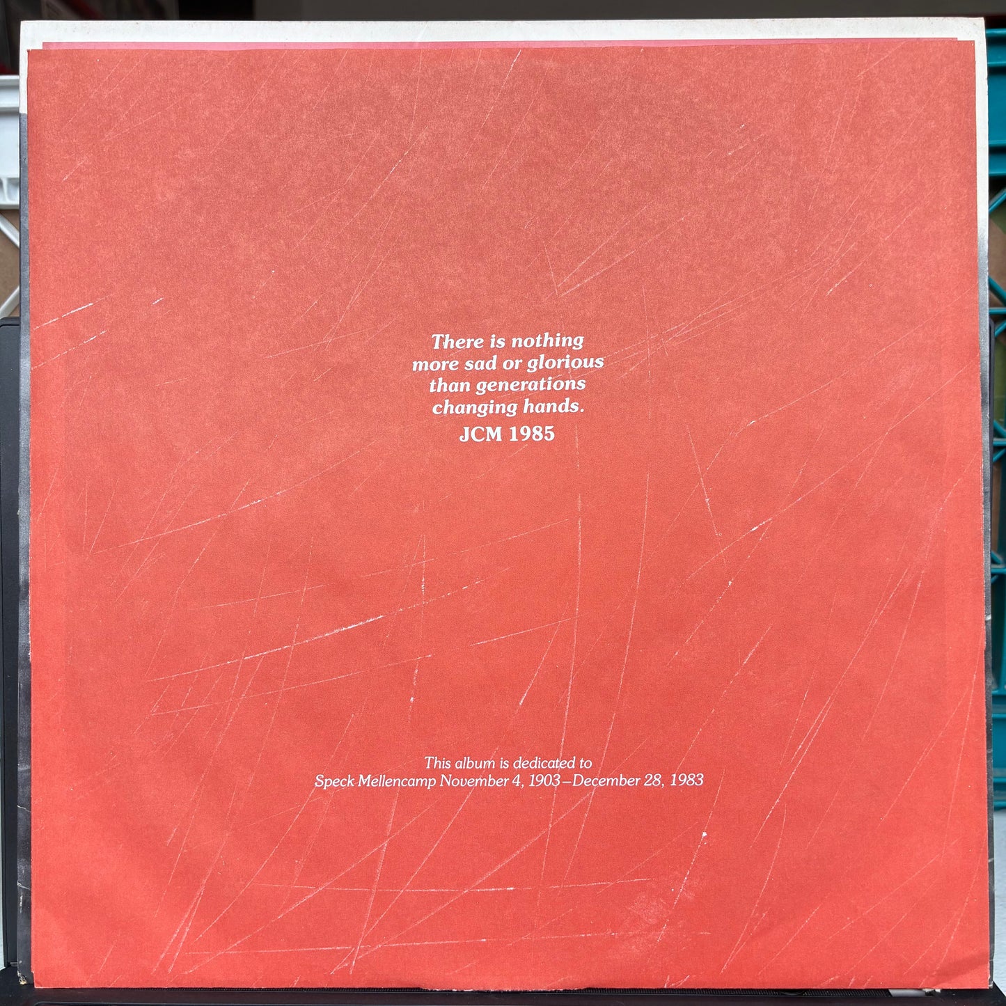 John Cougar Mellencamp - Scarecrow (VINYL LP) |--