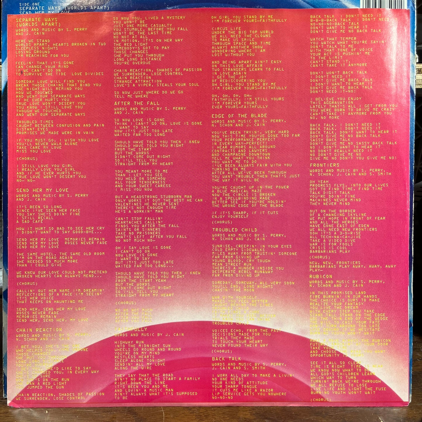 Journey - Frontiers (VINYL) | Near Mint (NM) Very Good Plus (VG+)-
