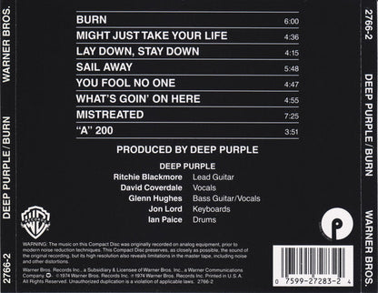 Deep Purple - Burn (CD) | Near Mint (NM) Near Mint (NM)-
