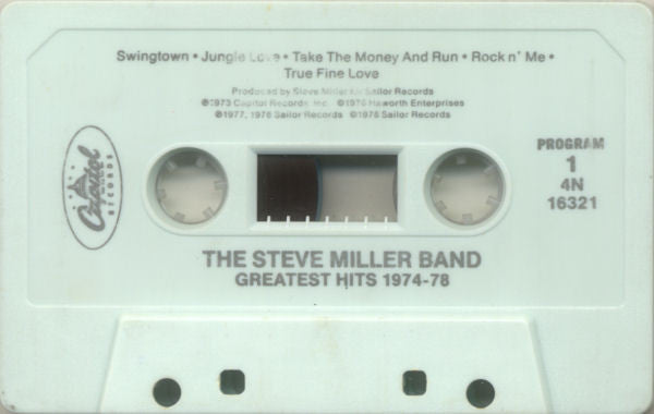 Steve Miller Band - Greatest Hits 1974-78 *CASSETTE* | Near Mint (NM) Near Mint (NM)-