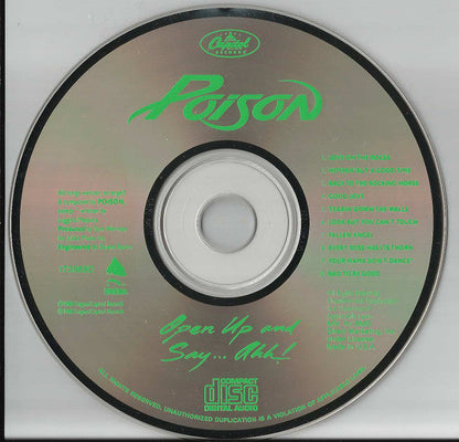 Poison (3) - Open Up And Say....Ahh! (CD) | Near Mint (NM) Excellent (EX)--
