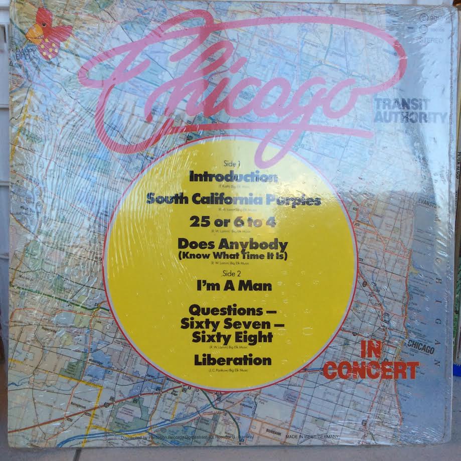 Chicago (2) - Live In Concert (VINYL) | Near Mint (NM) Near Mint (NM)-