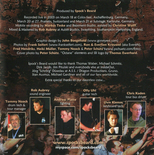 Spock's Beard - Gluttons For Punishment (Live In '05) (2xCD) | Near Mint (NM) Near Mint (NM)-