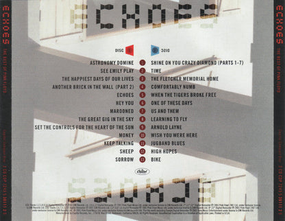 Pink Floyd - Echoes (The Best Of Pink Floyd) (2xCD) | Near Mint (NM) Near Mint (NM)-
