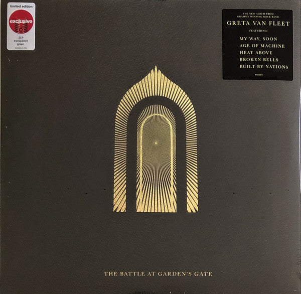 Greta Van Fleet - The Battle At Garden's Gate *TRANSLUCENT GREEN* | Near Mint (NM) Near Mint (NM)--