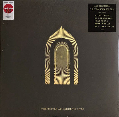 Greta Van Fleet - The Battle At Garden's Gate *TRANSLUCENT GREEN* | Near Mint (NM) Near Mint (NM)--