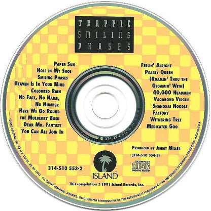 Traffic - Smiling Phases *2XCD* | Near Mint (NM) Near Mint (NM)-