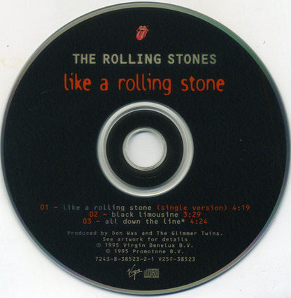 The Rolling Stones - Like A Rolling Stone (CD) | Near Mint (NM) Near Mint (NM)--