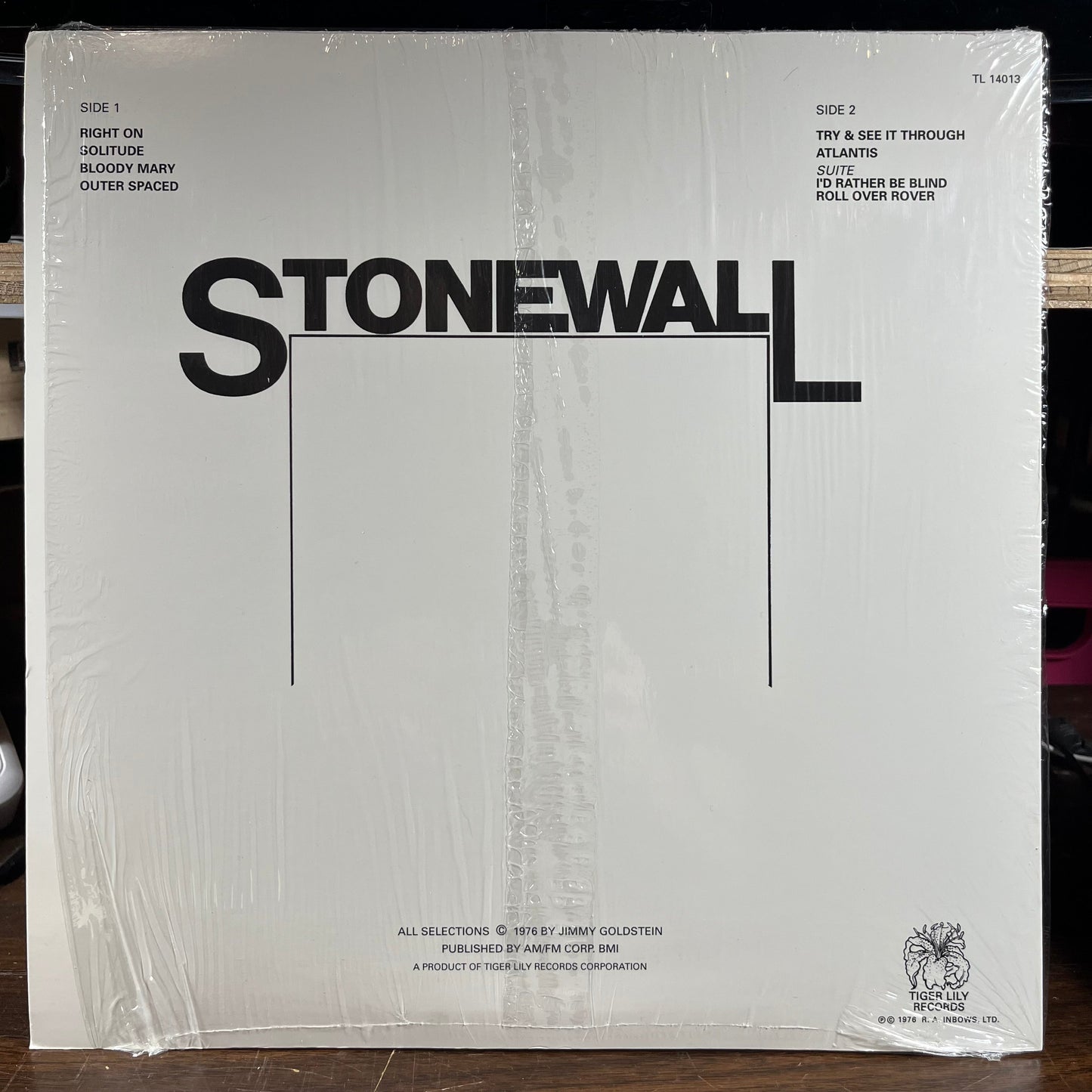 Stonewall - Stonewall (VINYL) | Near Mint (NM) Near Mint (NM)-
