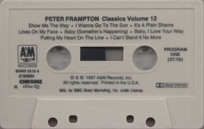 Peter Frampton - Classics Volume 12 *CASSETTE* | Near Mint (NM) Near Mint (NM)--