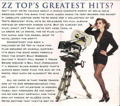 ZZ Top - Greatest Hits (CASSETTE) | Near Mint (NM or M-) Excellent (EX)--