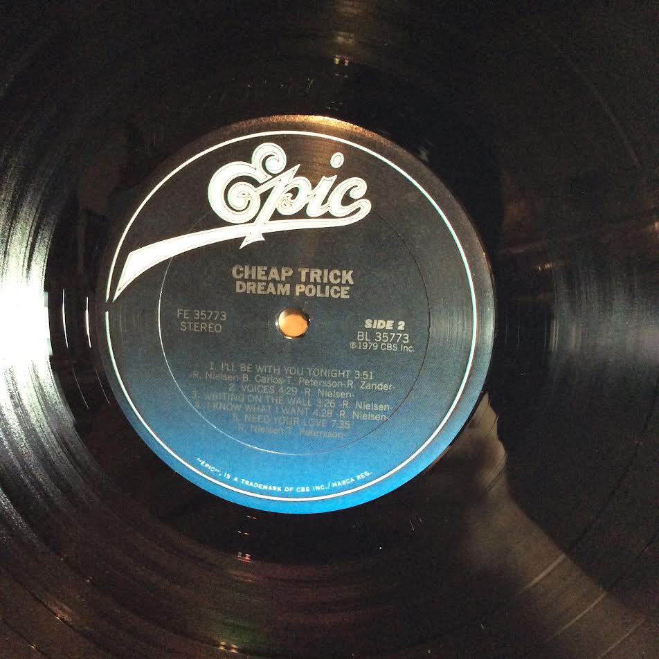 Cheap Trick - Dream Police (VINYL LP Epic – FE 35773) | USED Near Mint (NM) Near Mint (NM)--