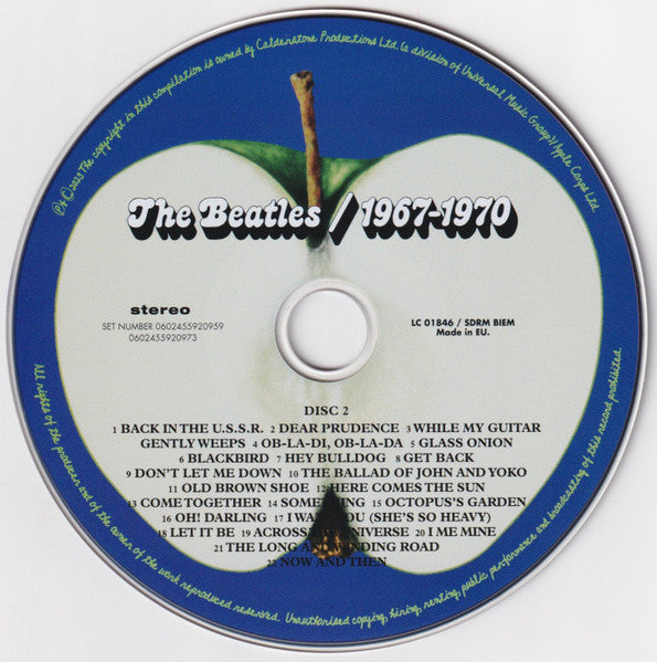 The Beatles - 1967-1970 | Near Mint (NM) Near Mint (NM)-
