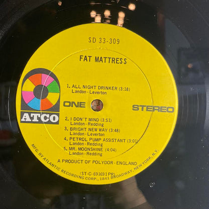 Fat Mattress - Fat Mattress (VINYL) | Near Mint (NM) Very Good Plus (VG+)--