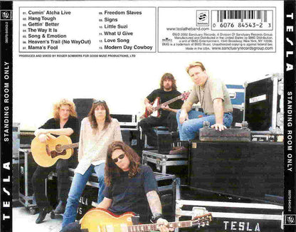 Tesla - Standing Room Only (CD) | Near Mint (NM or M-) Near Mint (NM)--