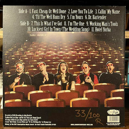 Lara Hope And The Ark-Tones - Love You To Life (TRANSPARENT RED VINYL) | Near Mint (NM or M-)--