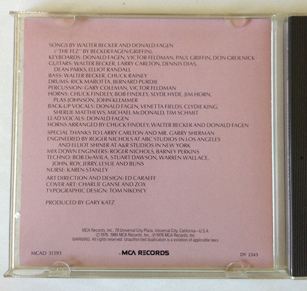 Steely Dan - The Royal Scam (CD) | Near Mint (NM) Near Mint (NM)-