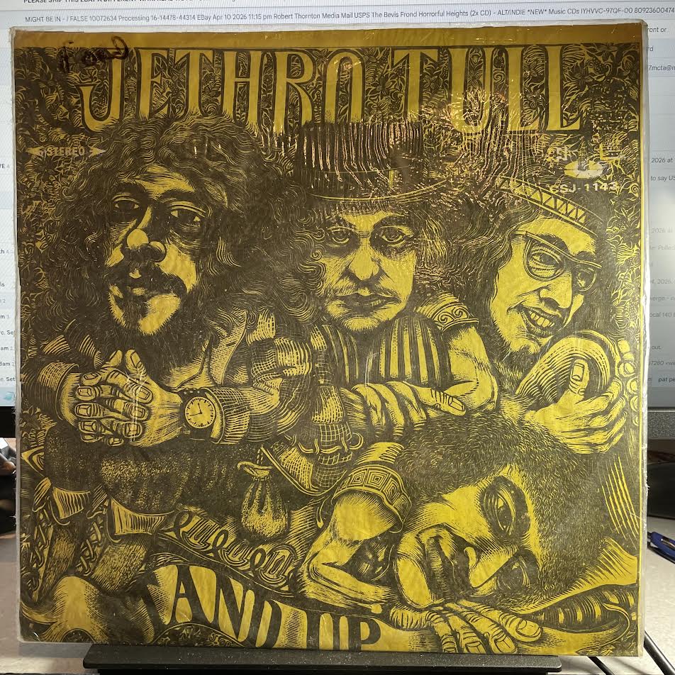 Jethro Tull - Aqualung (TAIWANESE PRESSING VINYL) | Very Good Plus (VG+)--