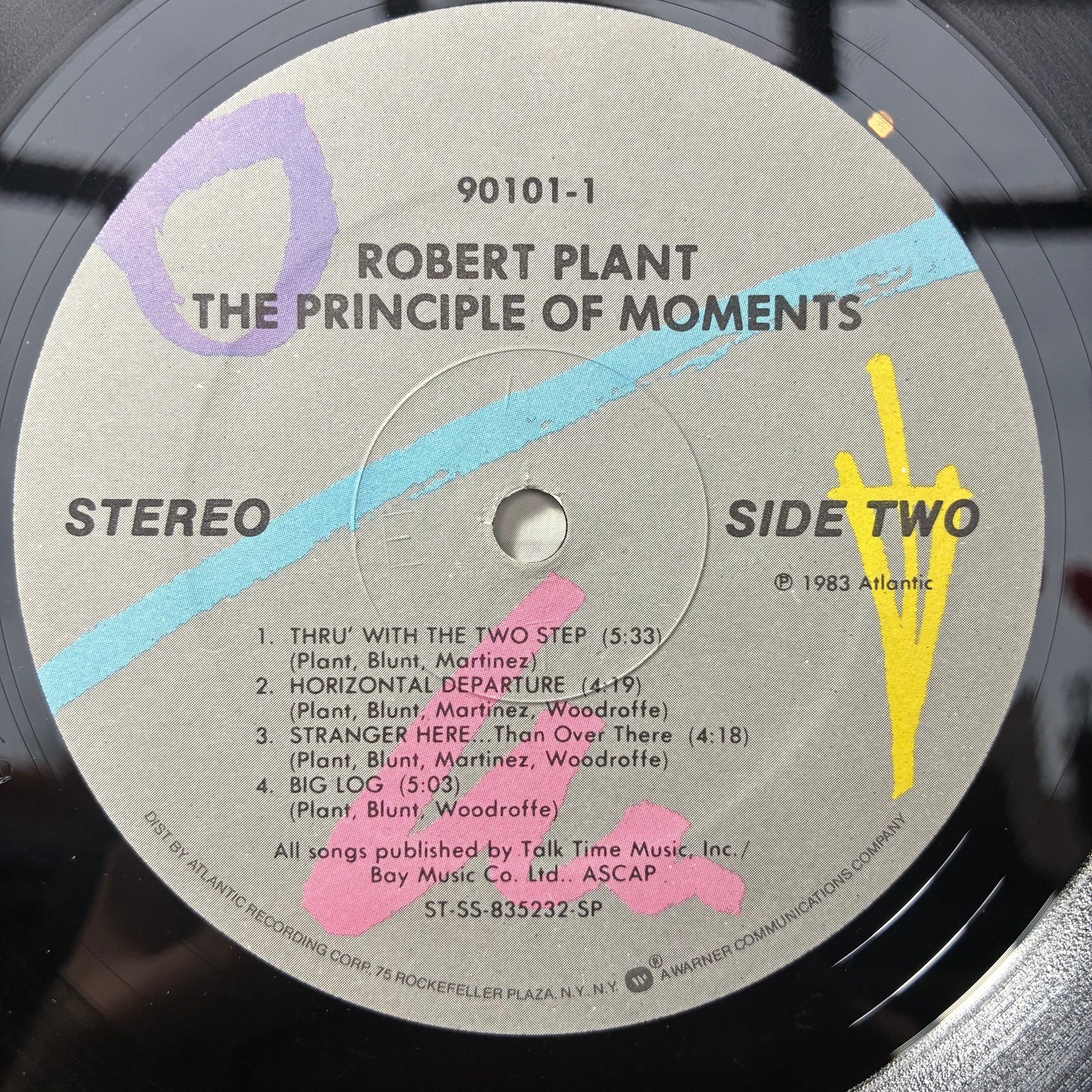 Robert Plant - The Principle Of Moments (VINYL) | Very Good Plus (VG+) Very Good Plus (VG+)--