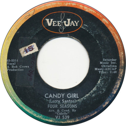 The Four Seasons - Candy Girl | Very Good Plus (VG+) Generic--